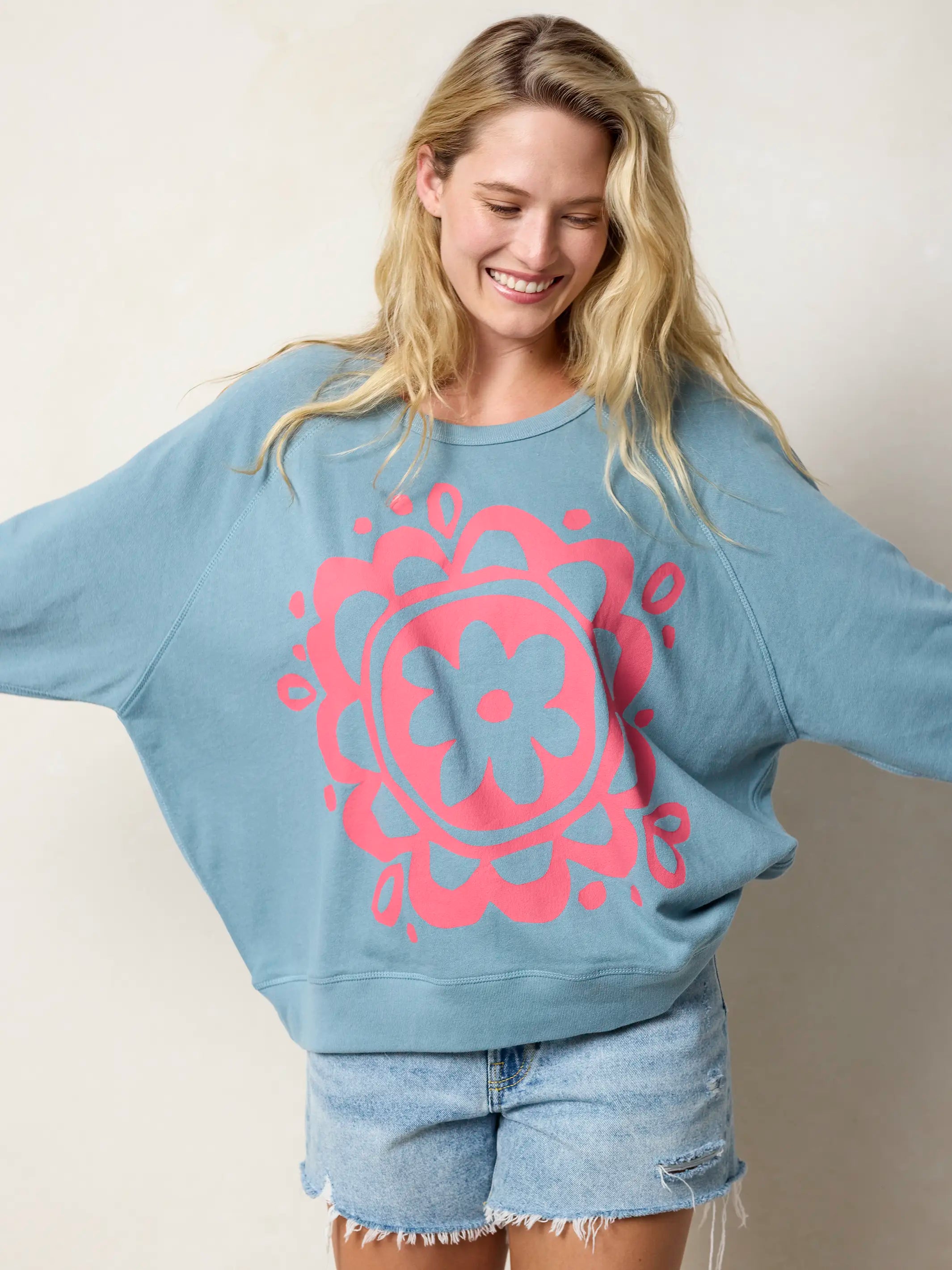 Old School Cotton Sweatshirt - NL Logo