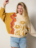 Marlowe Sweatshirt - Cream Daisy