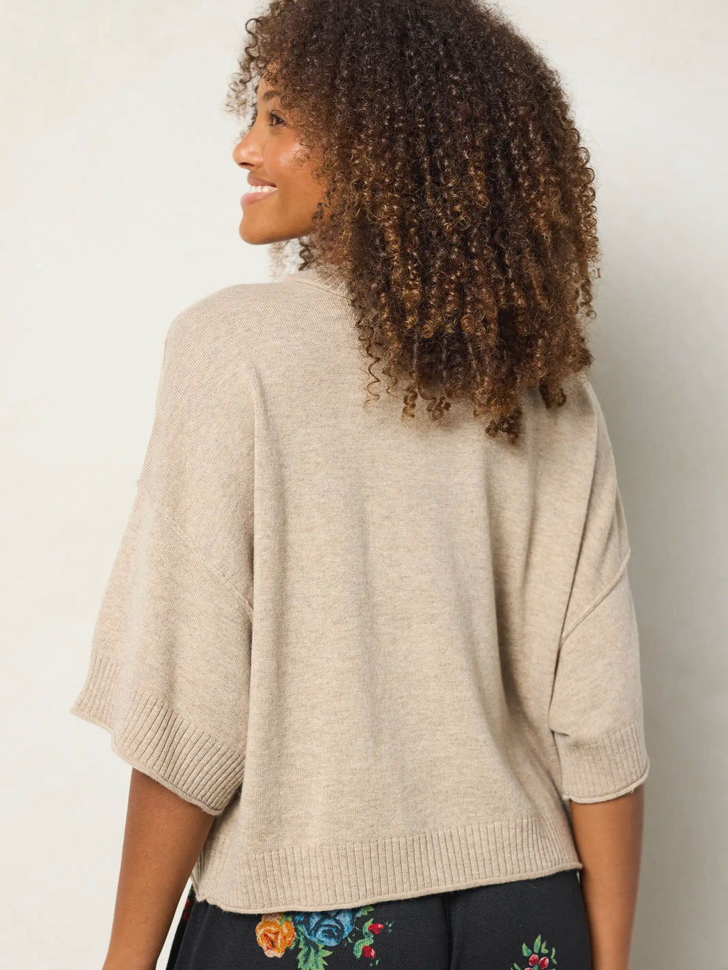 Wren Boxy Sweater - Oatmeal