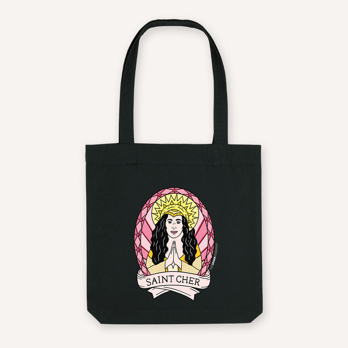 Saint Cher Strong As Hell Tote Bag