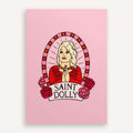 Saint Dolly Art Print