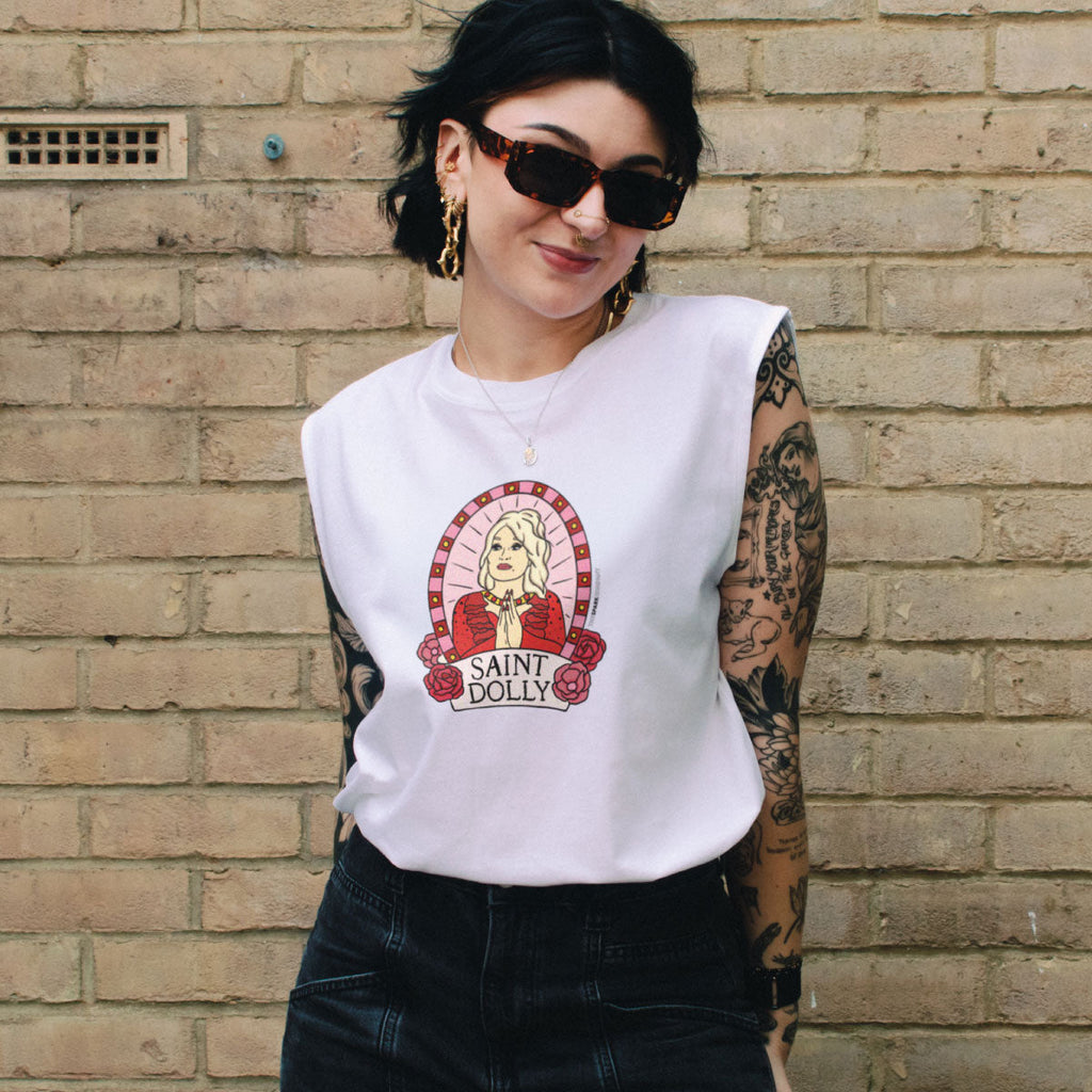 Saint Dolly Sleeveless T-Shirt