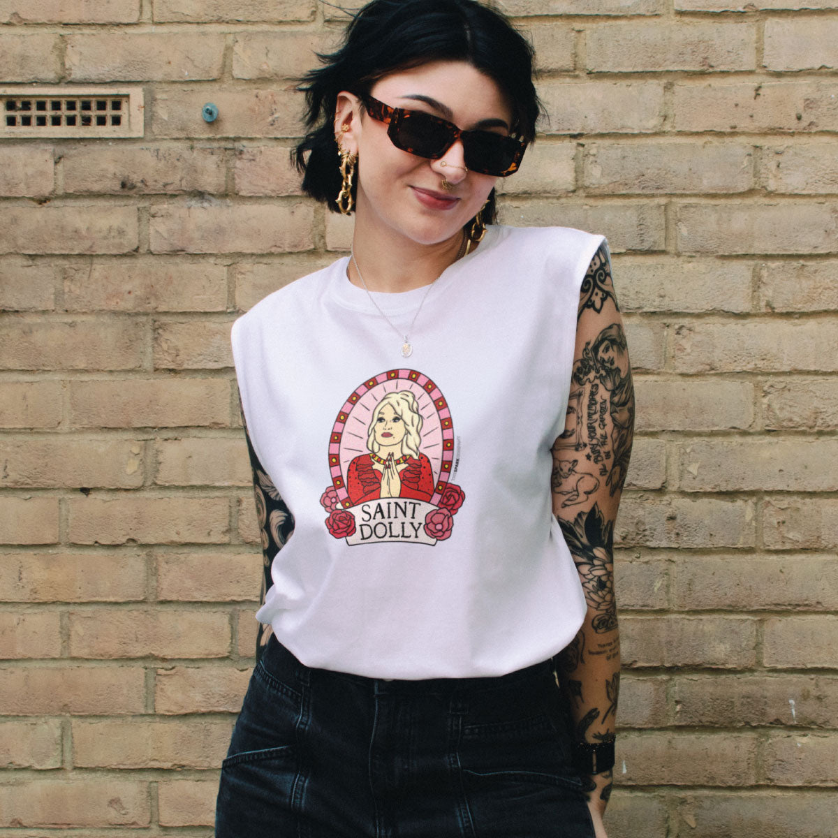 Saint Dolly Sleeveless T-Shirt