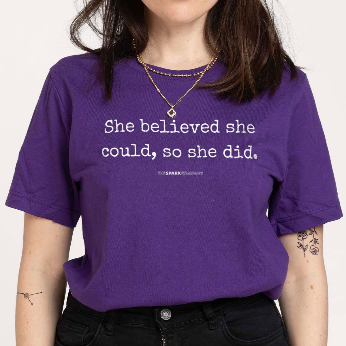 She Believed She Could, So She Did T-Shirt