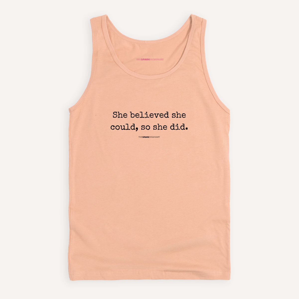 She Believed She Could, So She Did Tank Top