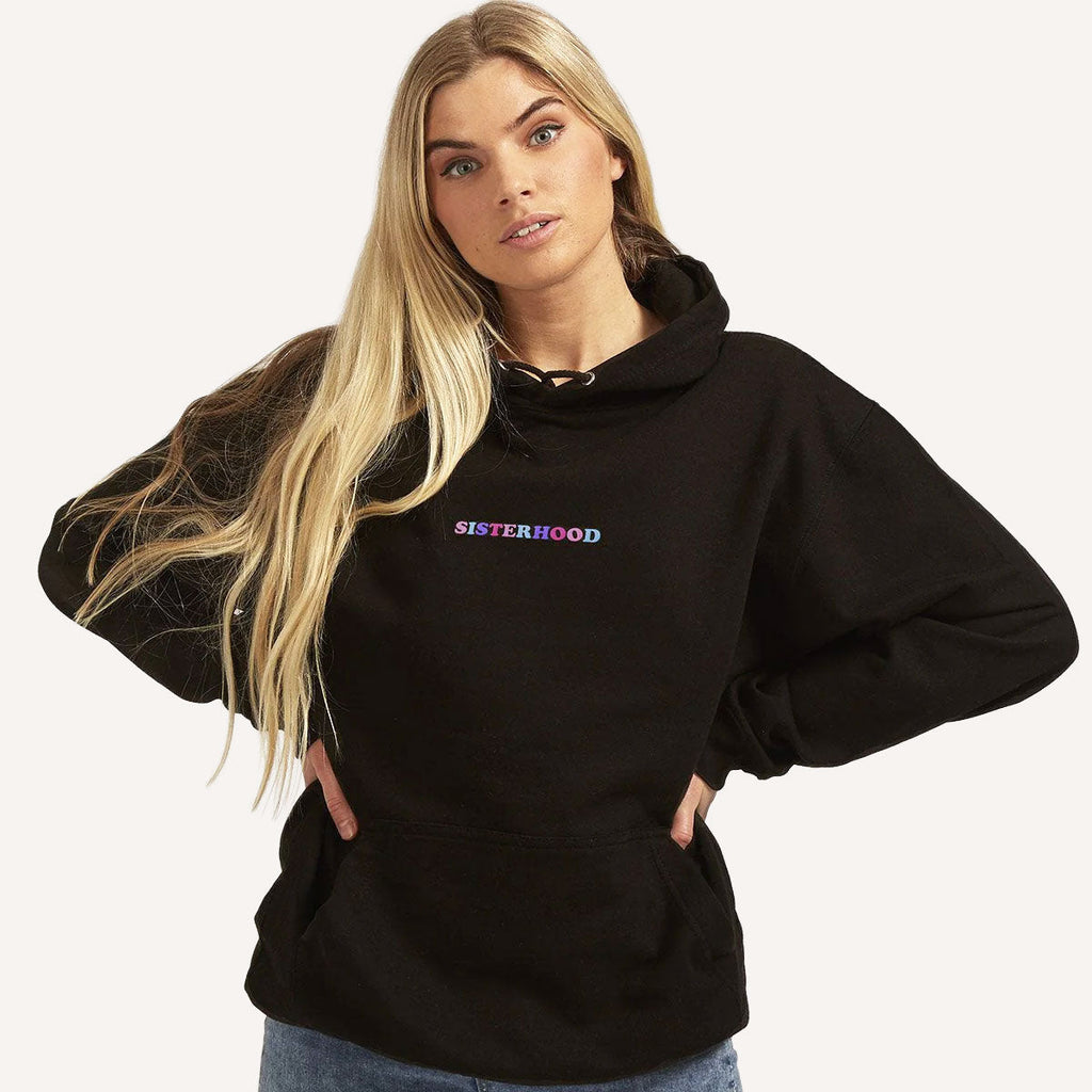 Sisterhood Embroidered Hoodie