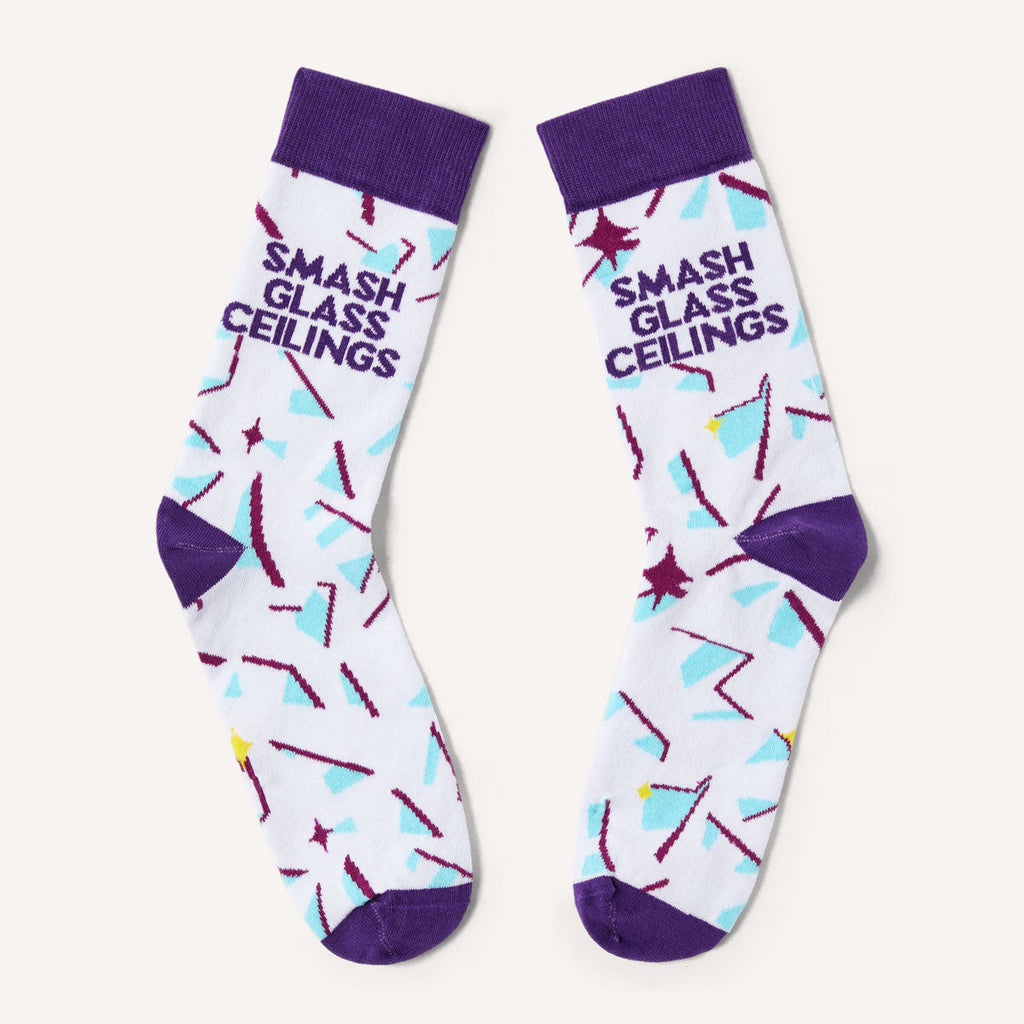 Smash Glass Ceilings Socks