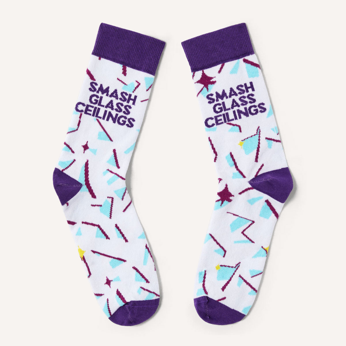 Smash Glass Ceilings Socks