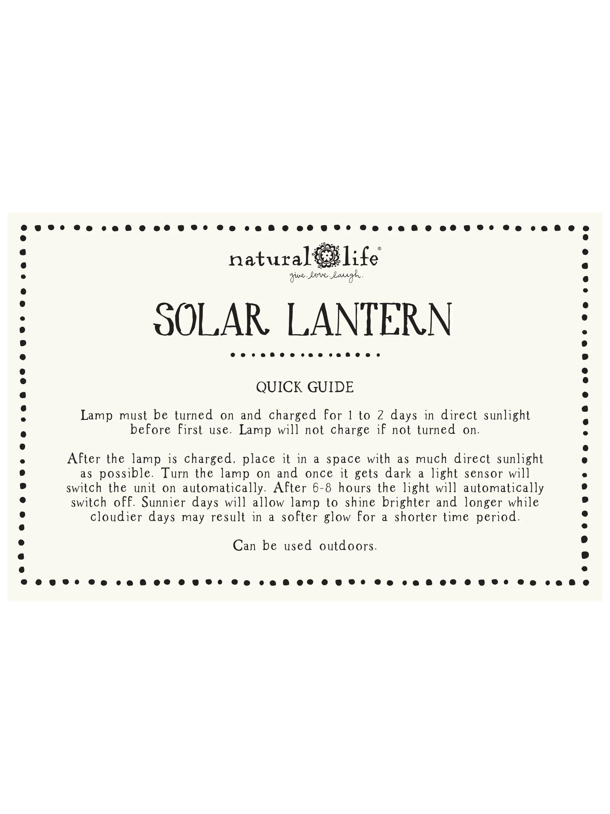 Little Solar Mandala Lamp - Bronze