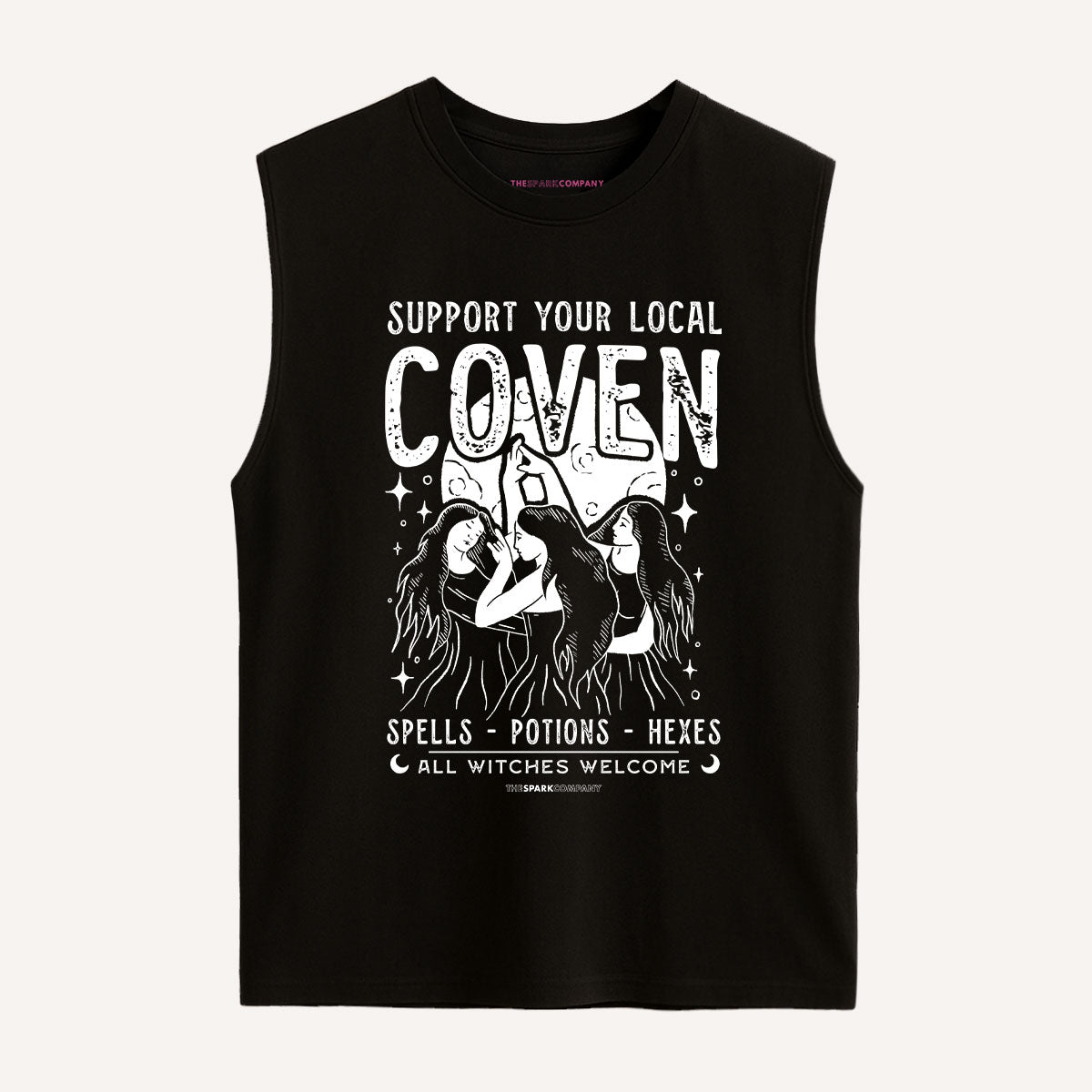 Support Your Local Coven Sleeveless T-Shirt