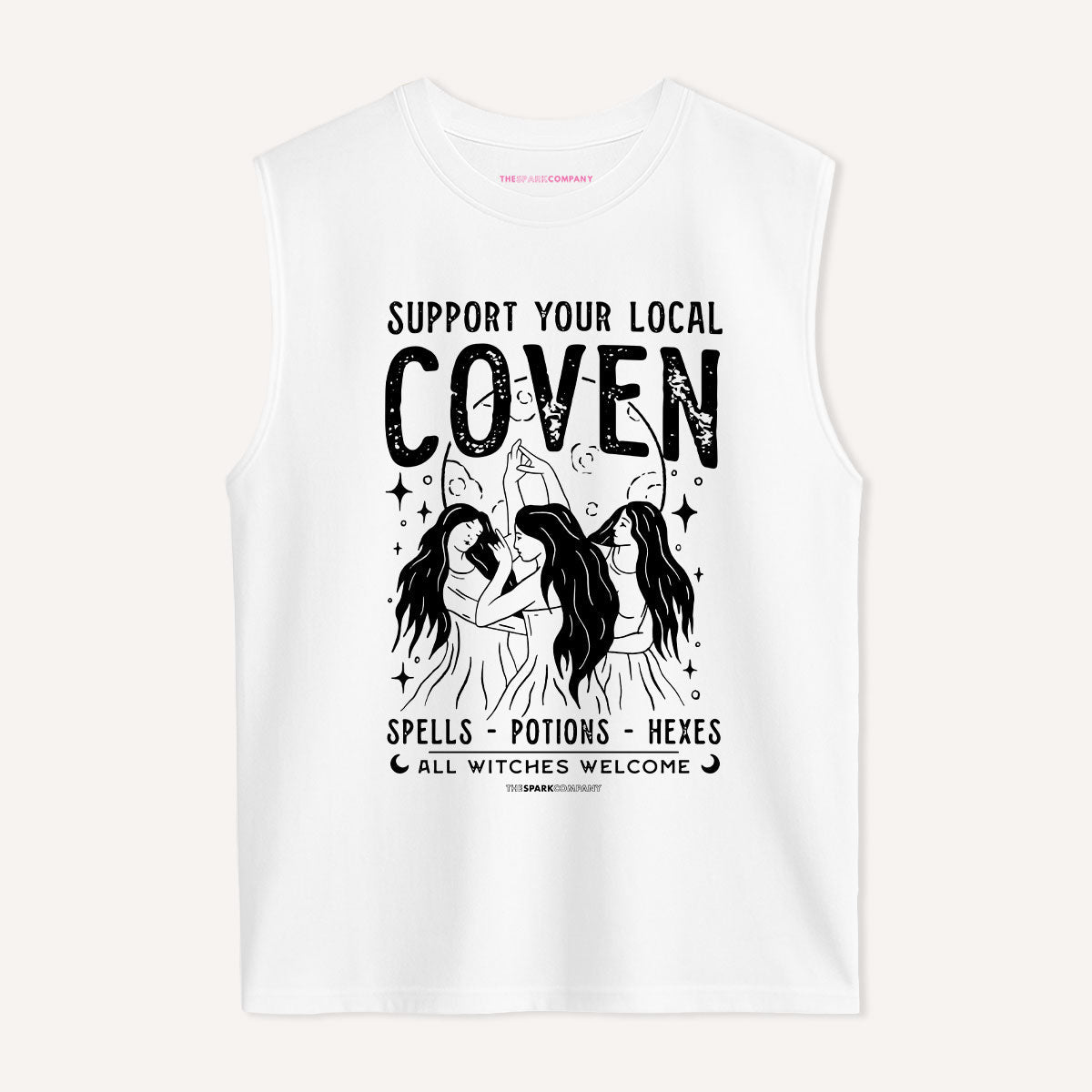 Support Your Local Coven Sleeveless T-Shirt