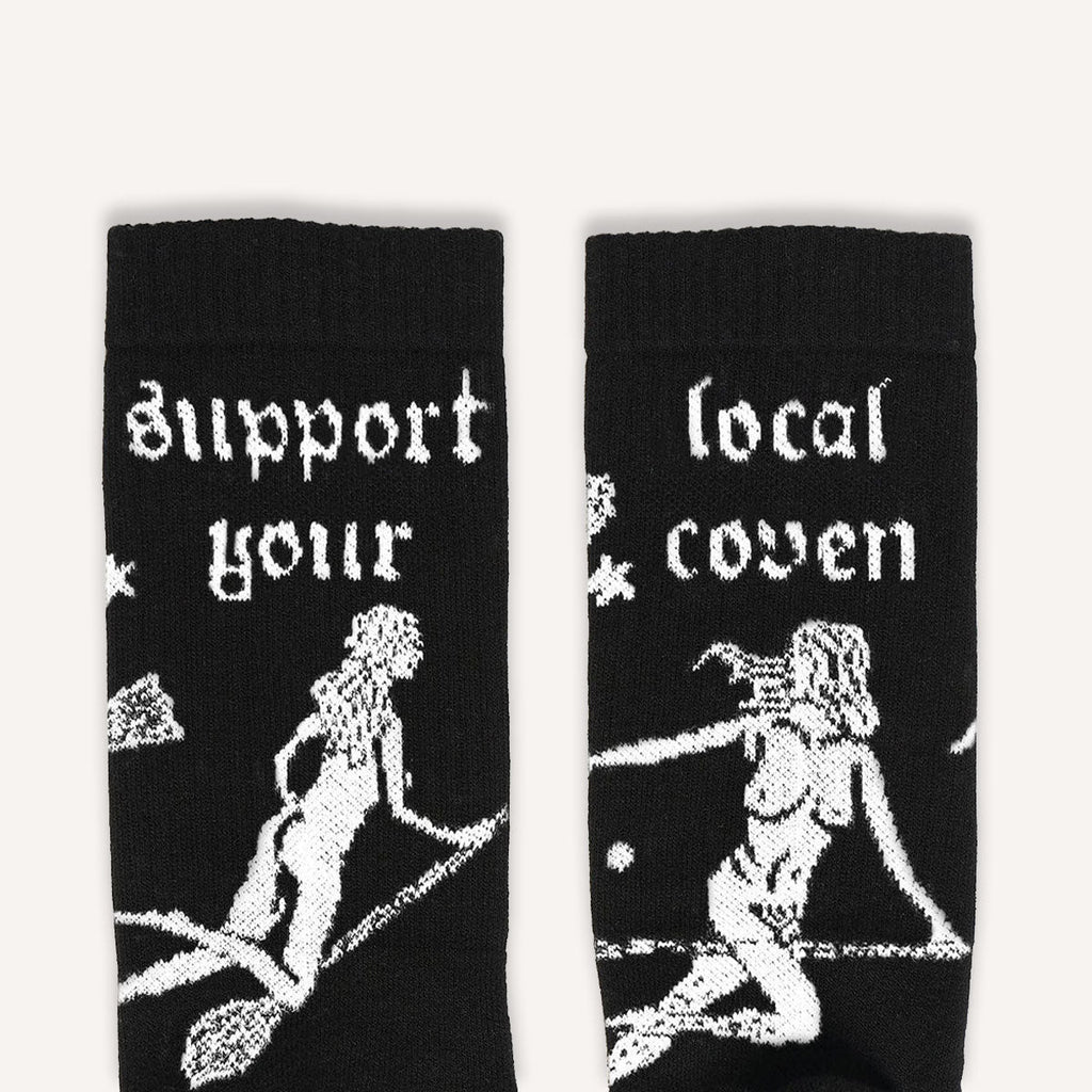 Support Your Local Coven Socks