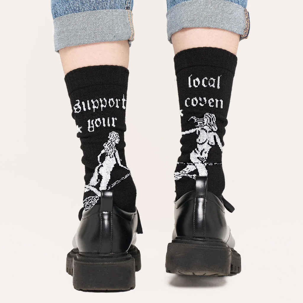 Support Your Local Coven Socks