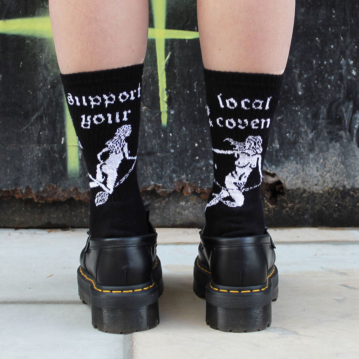 Support Your Local Coven Socks