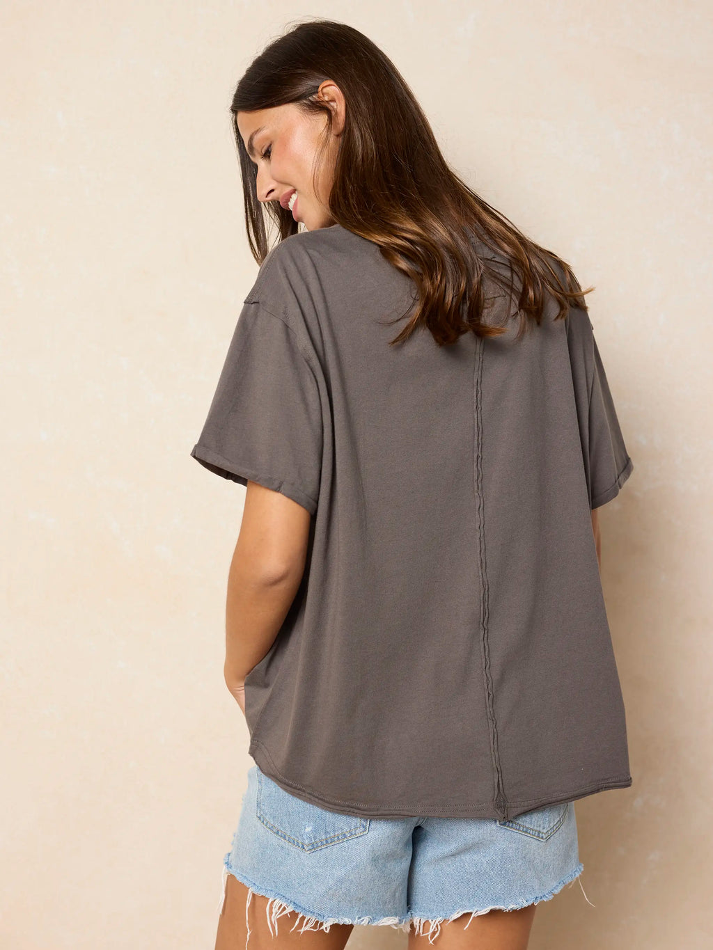Take It In Cotton Applique Tee - Support Local Artists