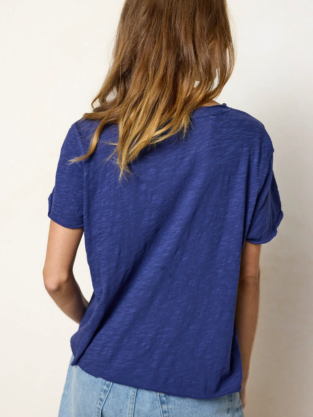 Aiden Cotton Tee - Tropic Bandana Navy