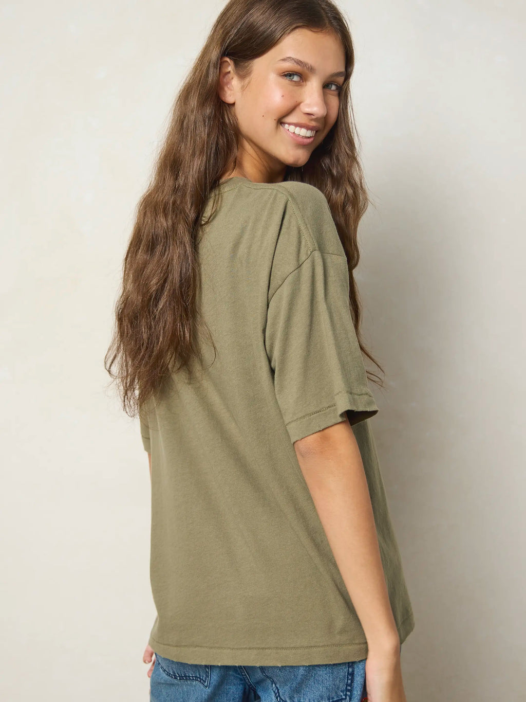 Remi Distressed Cotton Tee - Made To Change