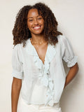 My Favorite Cotton Top - Light Blue
