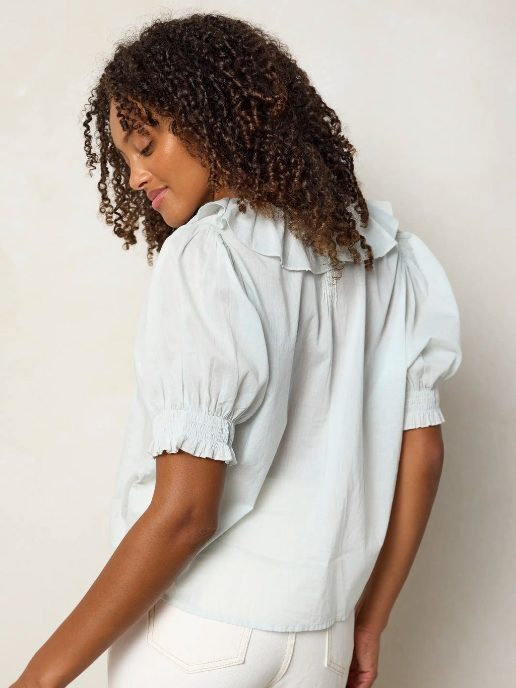 My Favorite Cotton Top - Light Blue