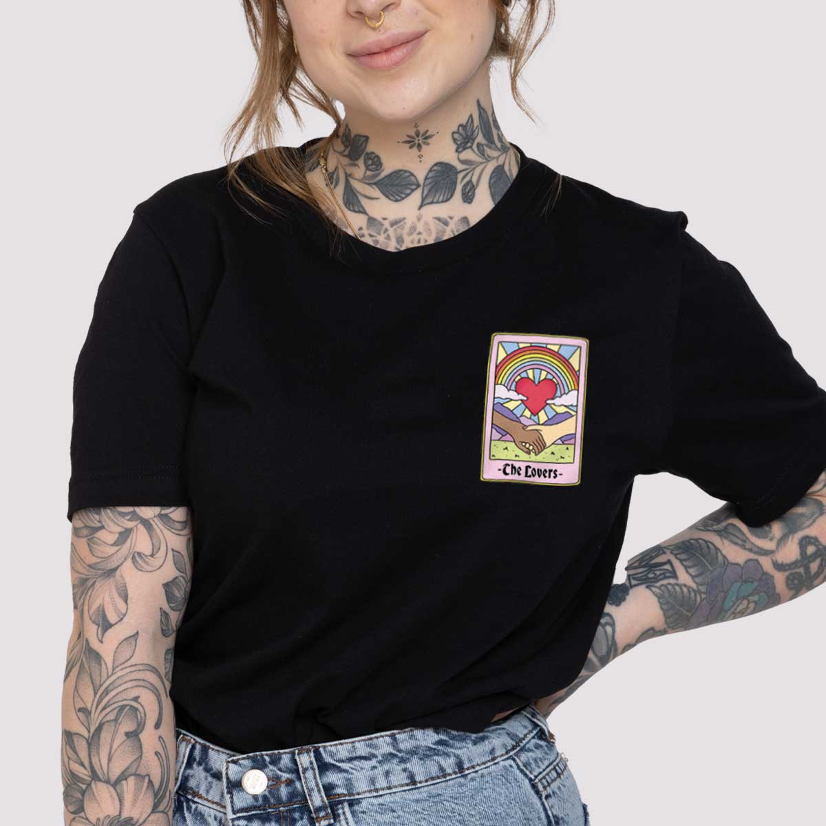 Tarot: The LGBTQ+ Lovers T-Shirt