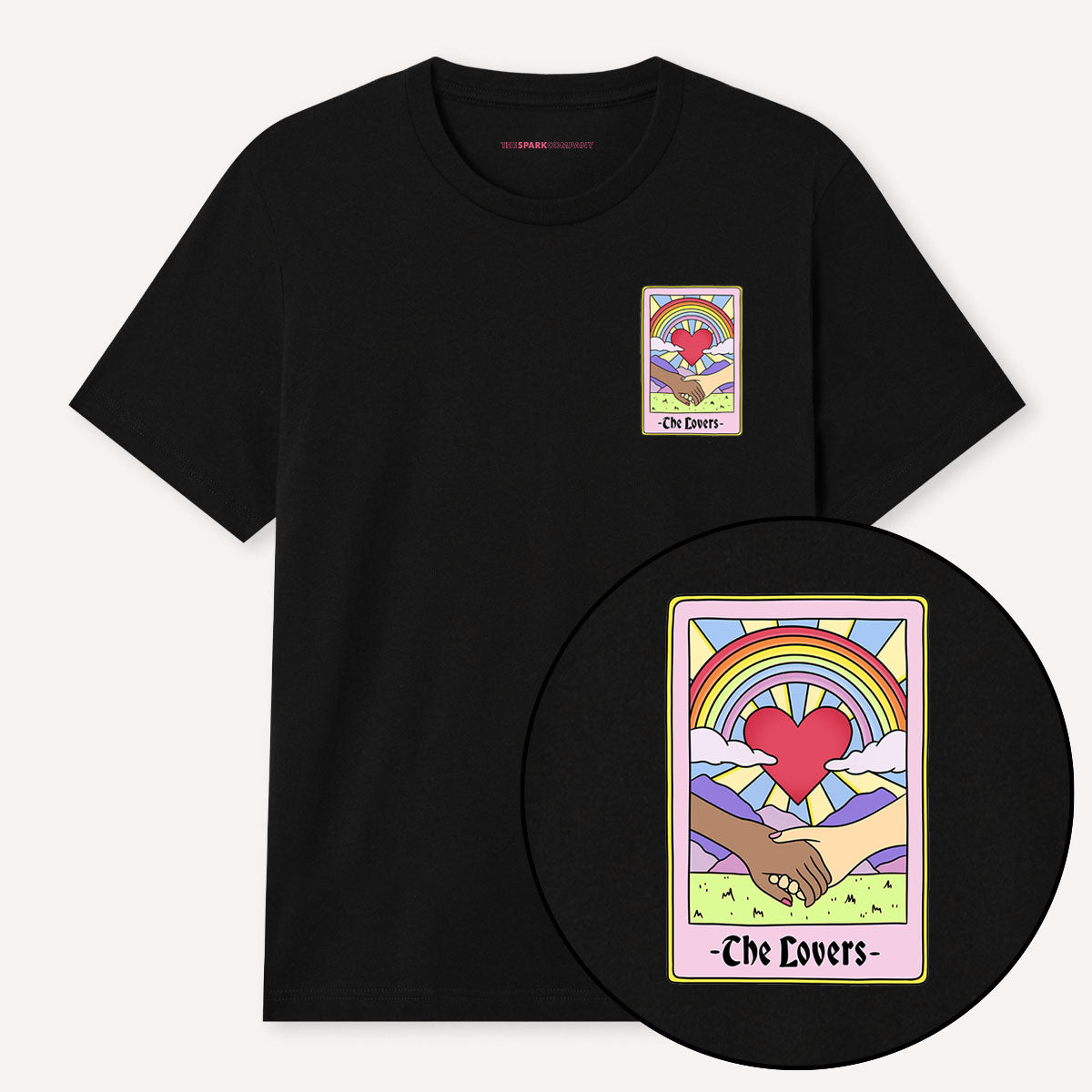 Tarot: The LGBTQ+ Lovers T-Shirt