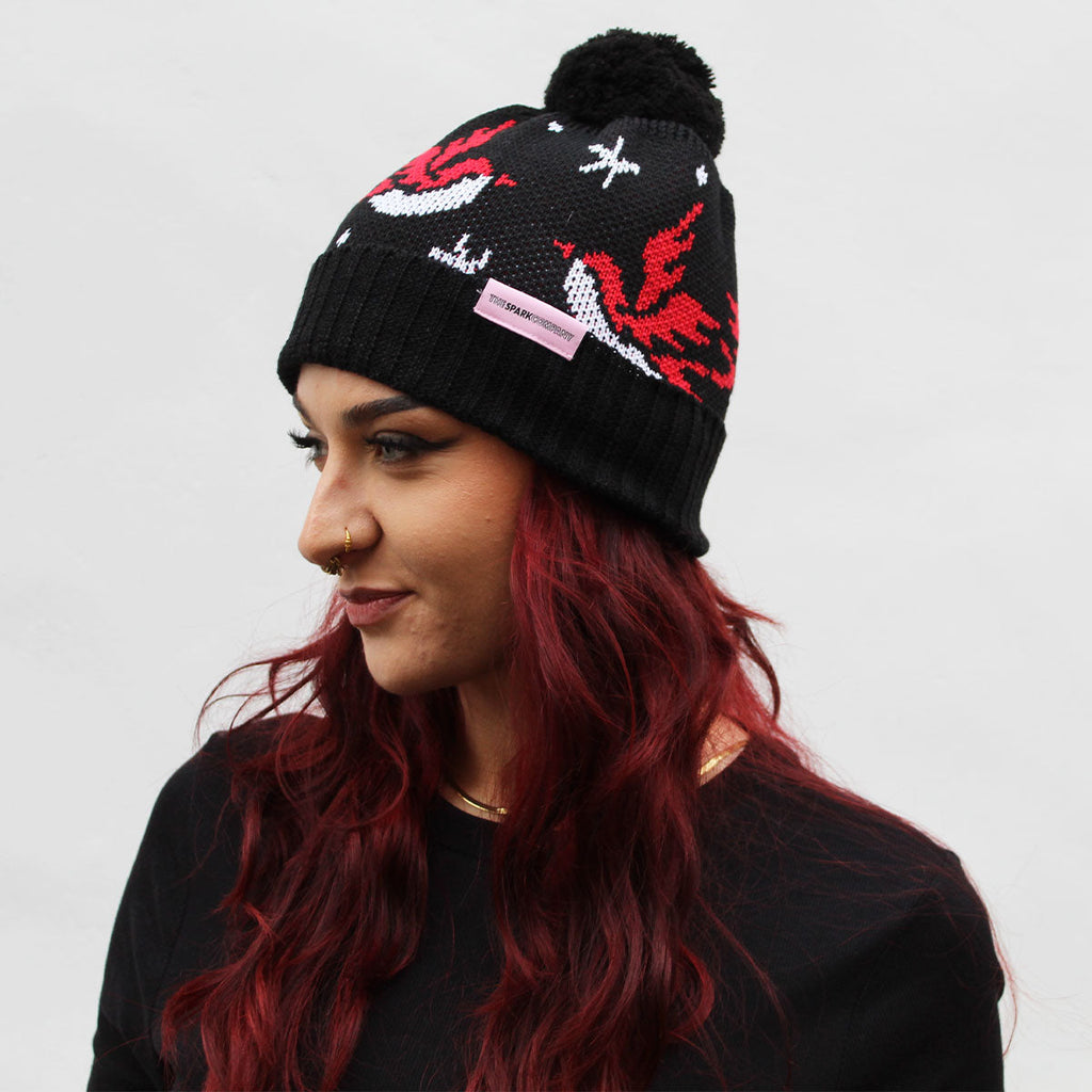 Tattoo 'Woman Up' Knitted Set