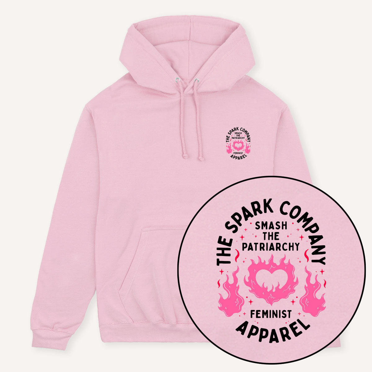 The Spark Company Feminist Apparel Hoodie