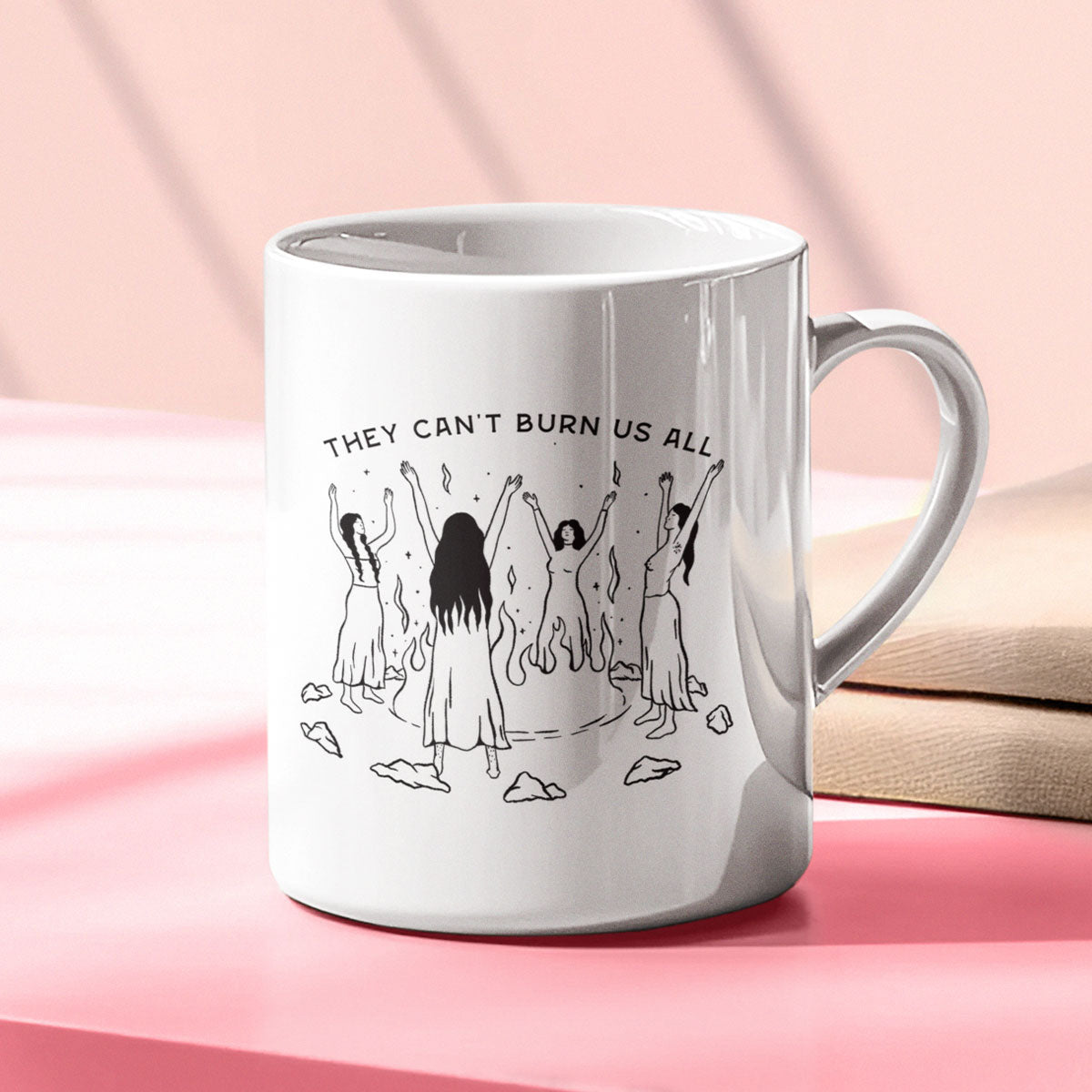 They Can't Burn Us All Mug