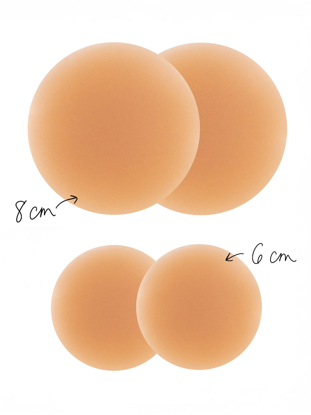 Boob-eez® x Natural Life Deluxe Duo Nipple Cover - Medium