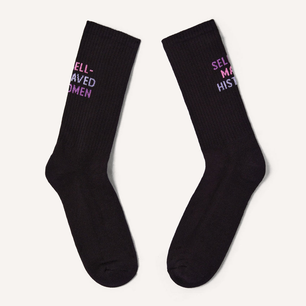 Well Behaved Women Seldom Make History Socks