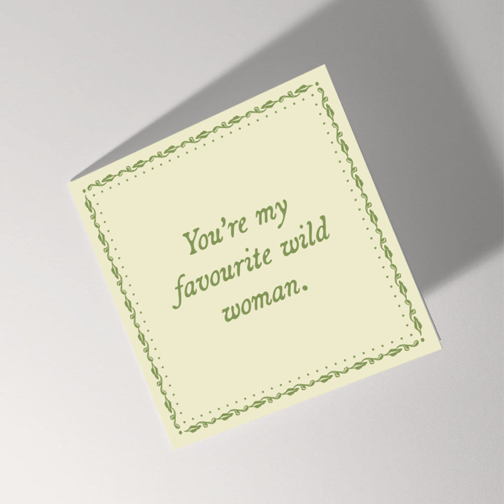 Wild Woman Greeting Cards (5 Pack)