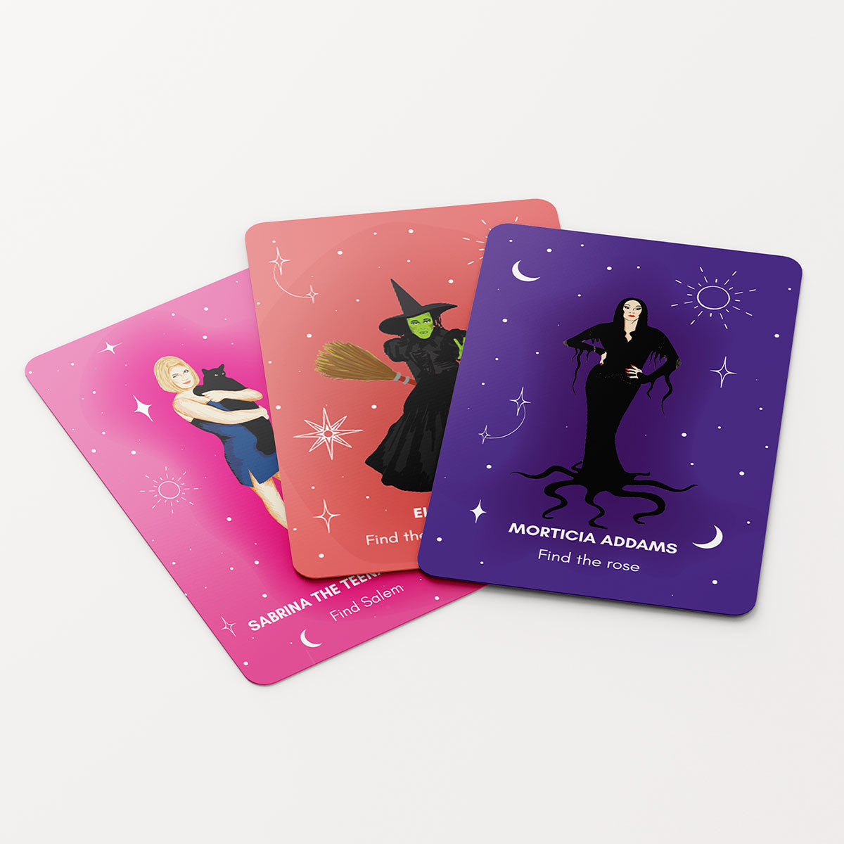 Witch Memory Card Game