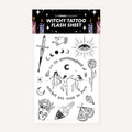 Witchy Tattoo Transfer Sheet