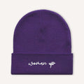 Woman Up Embroidered Beanie Hat