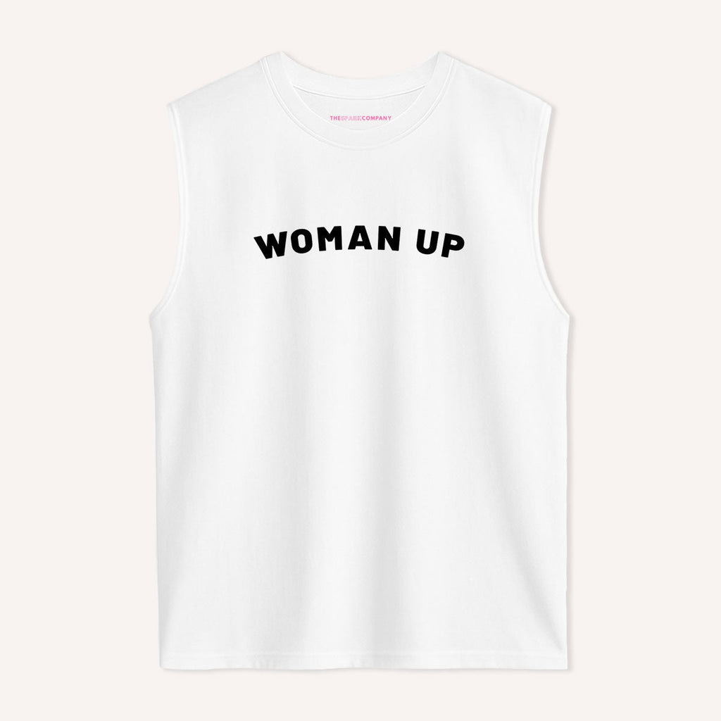 Woman Up Sleeveless T-Shirt