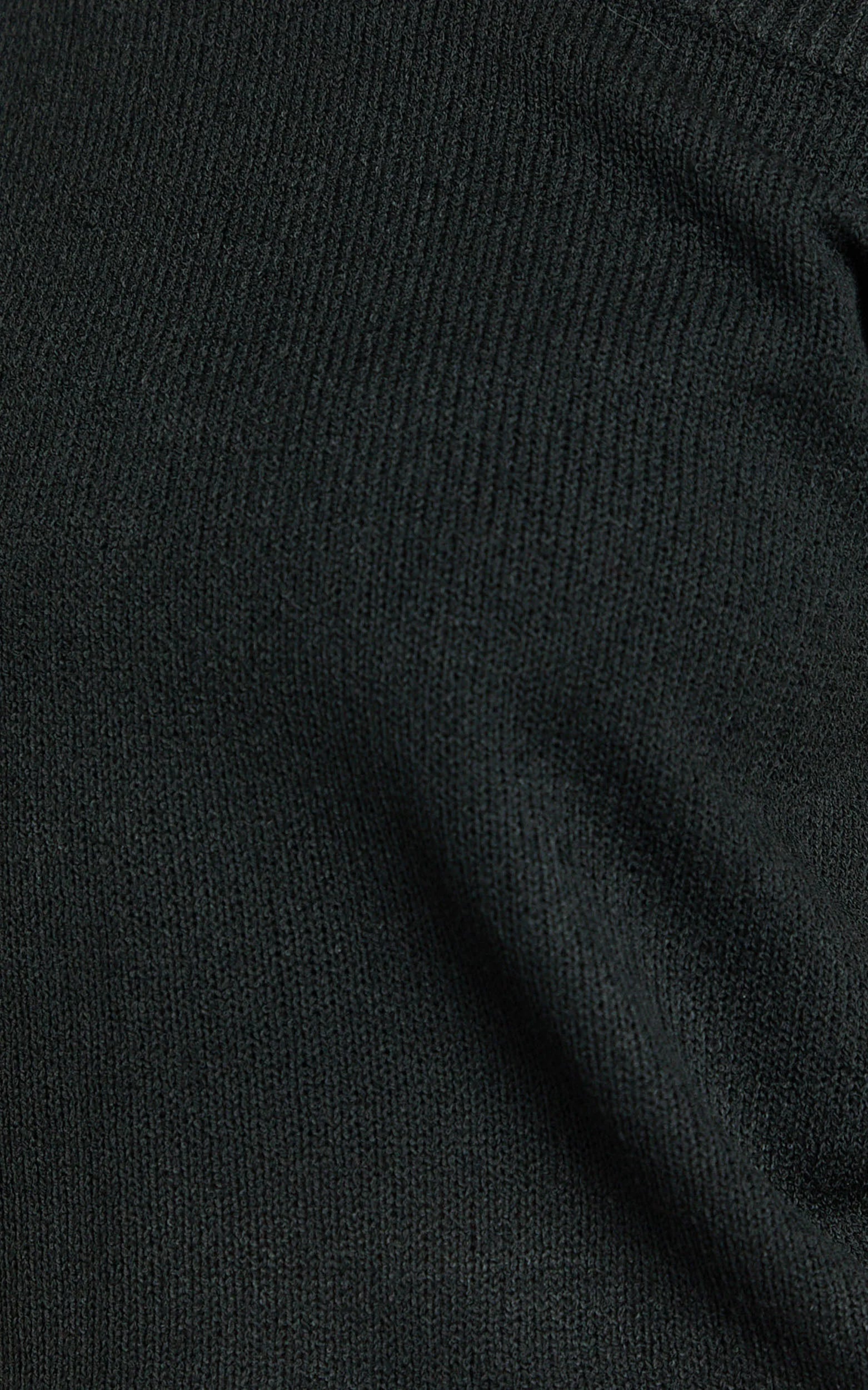 Marilou Top - Knit Off Shoulder Top in Black