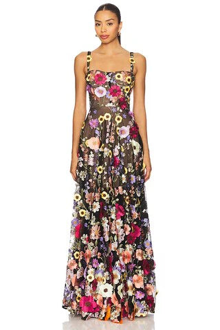 Jasmine Floral Maxi Dress