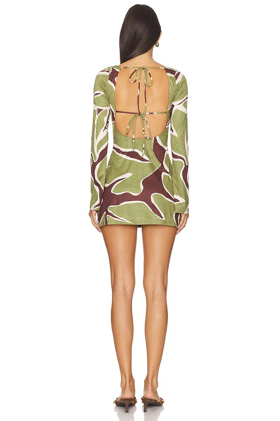 Eternity Sleeved Mini Dress