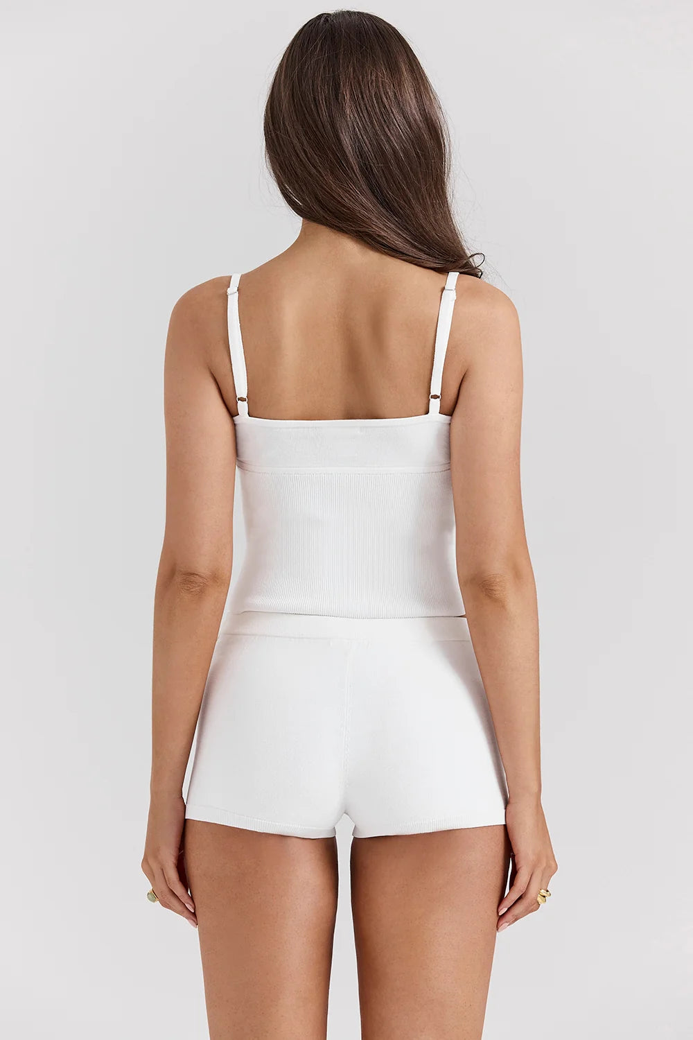 White Dainty Knit Top