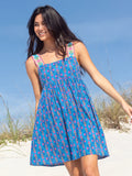 Tricia Mini Dress - Medallion Diamond Vines