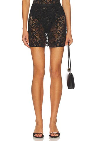 Sophie Stretch Lace Skirt