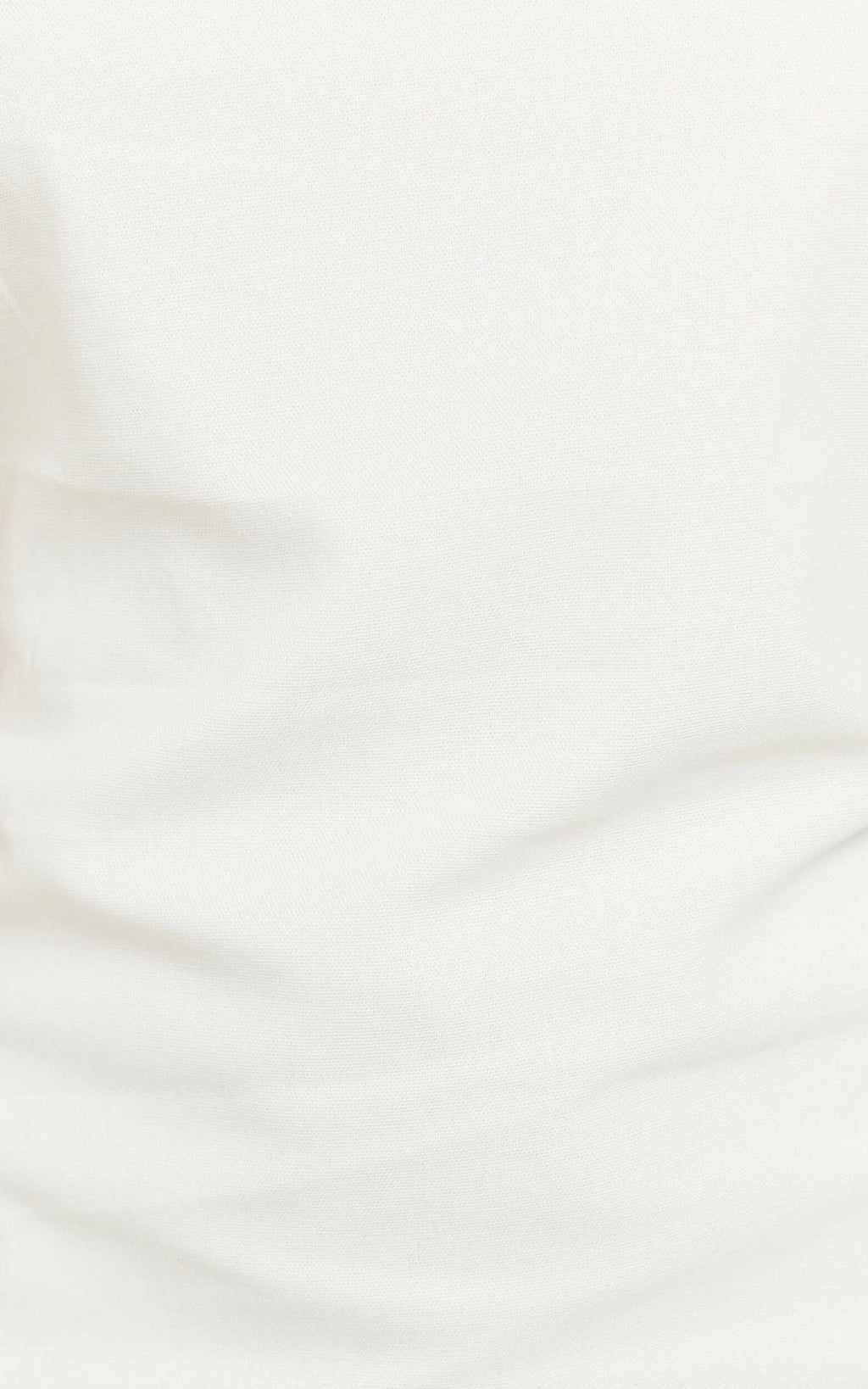 Kat Mini Dress - Linen Square Neck Dress in Off White