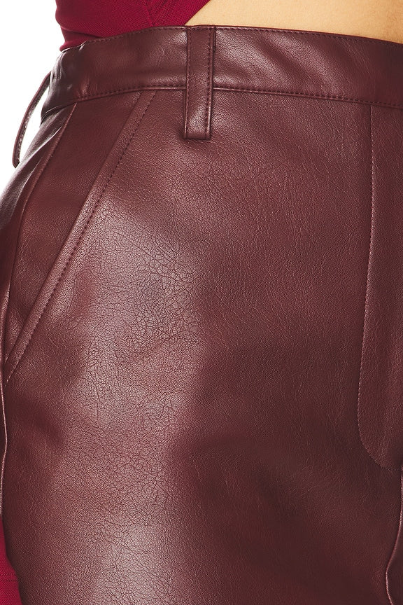 Phenix Faux Leather Skirt