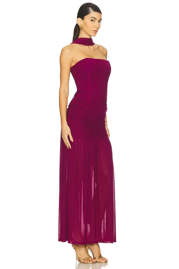 Lillie Corset Maxi Dress