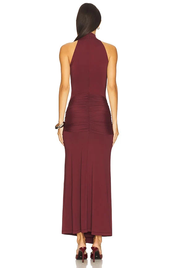 Isadora Maxi Tie Front Dress