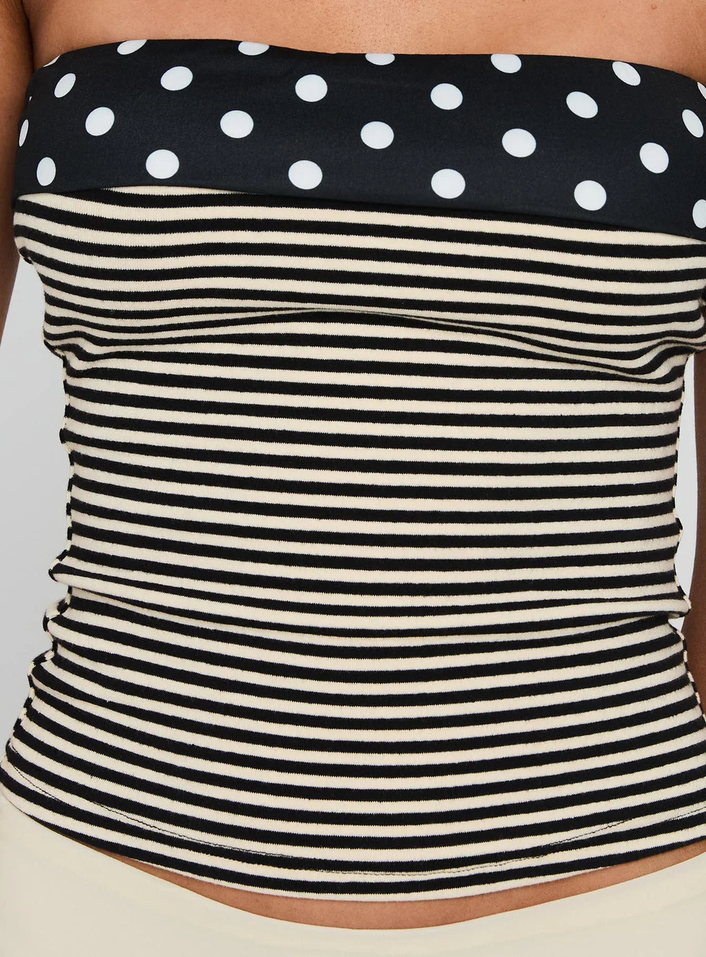 Virenna Strapless Top Multi