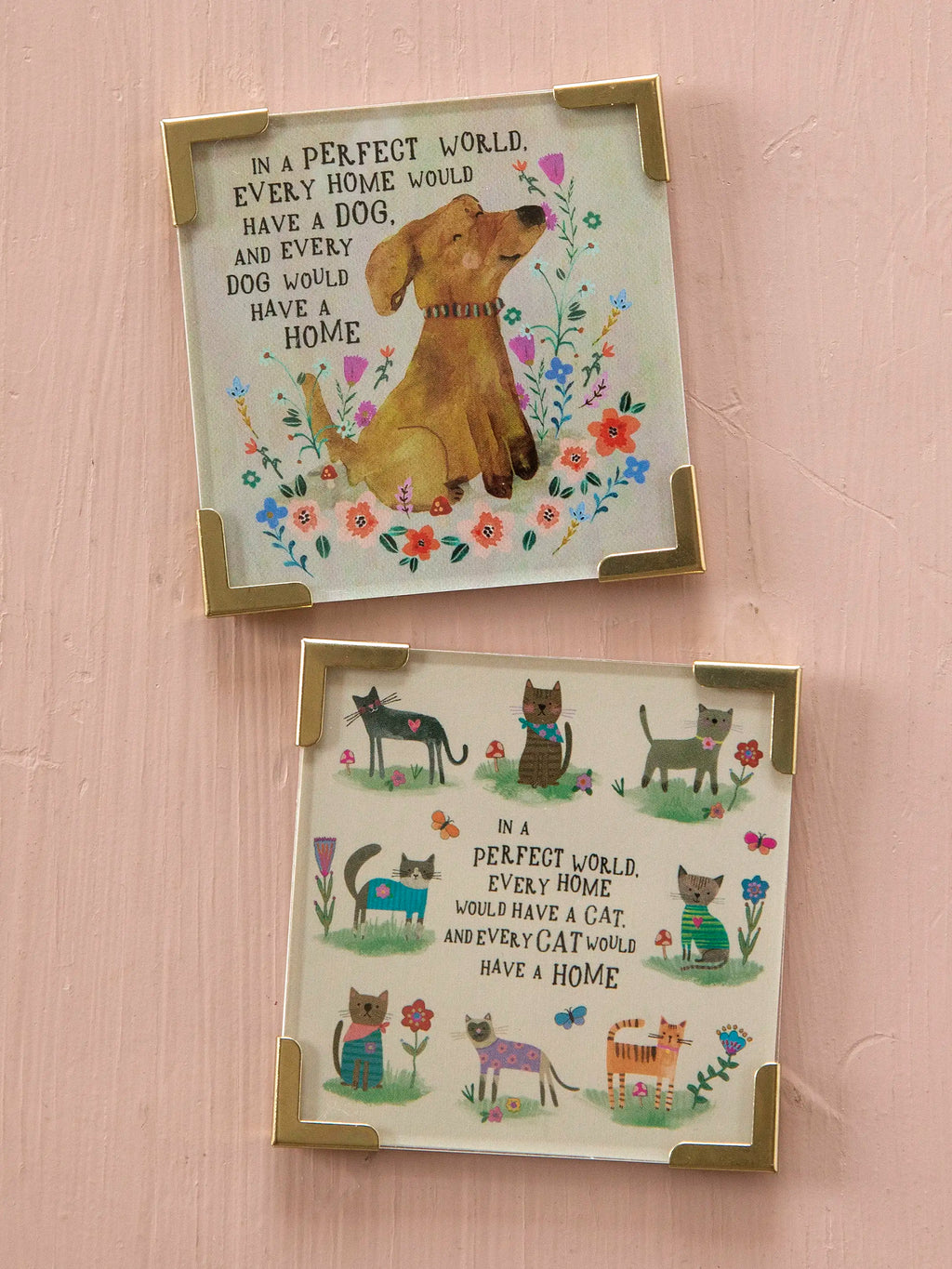 Corner Magnet Keepsake - Every Dog Has A Home