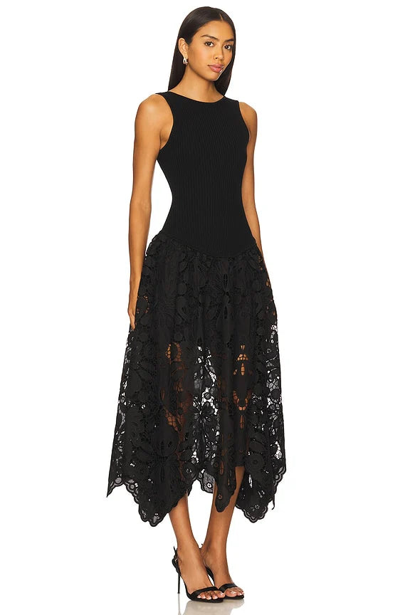 Atlas Knit Midi Dress