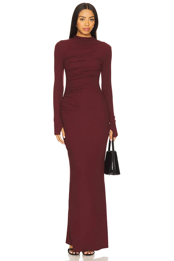 Petra Sleeved Maxi Dress