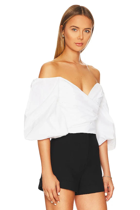 Eva Poplin Top
